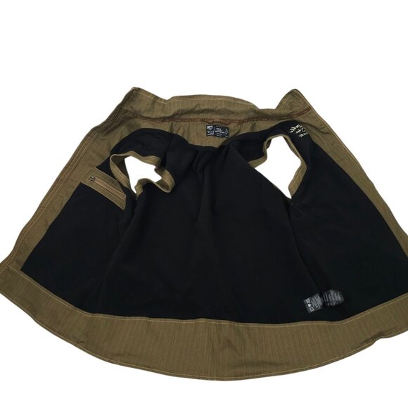 KÜHL Burr Vest Full Zip Mens Size XXL Vintage Patina Dye Khaki Double S Inc Logo - Picture 6 of 16